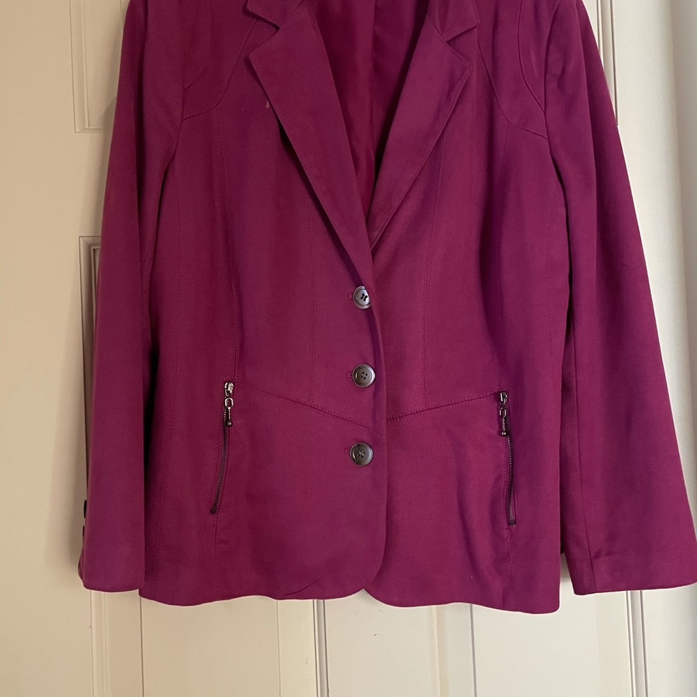 Ultra suede jacket